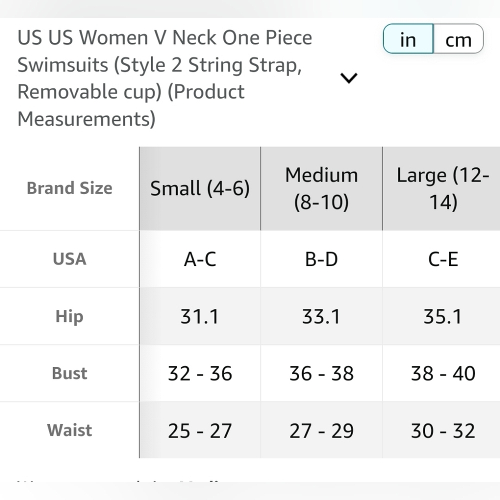 New Without Tags, One piece, Olive Green Size Medium Swimsuit - Picture 5 of 5